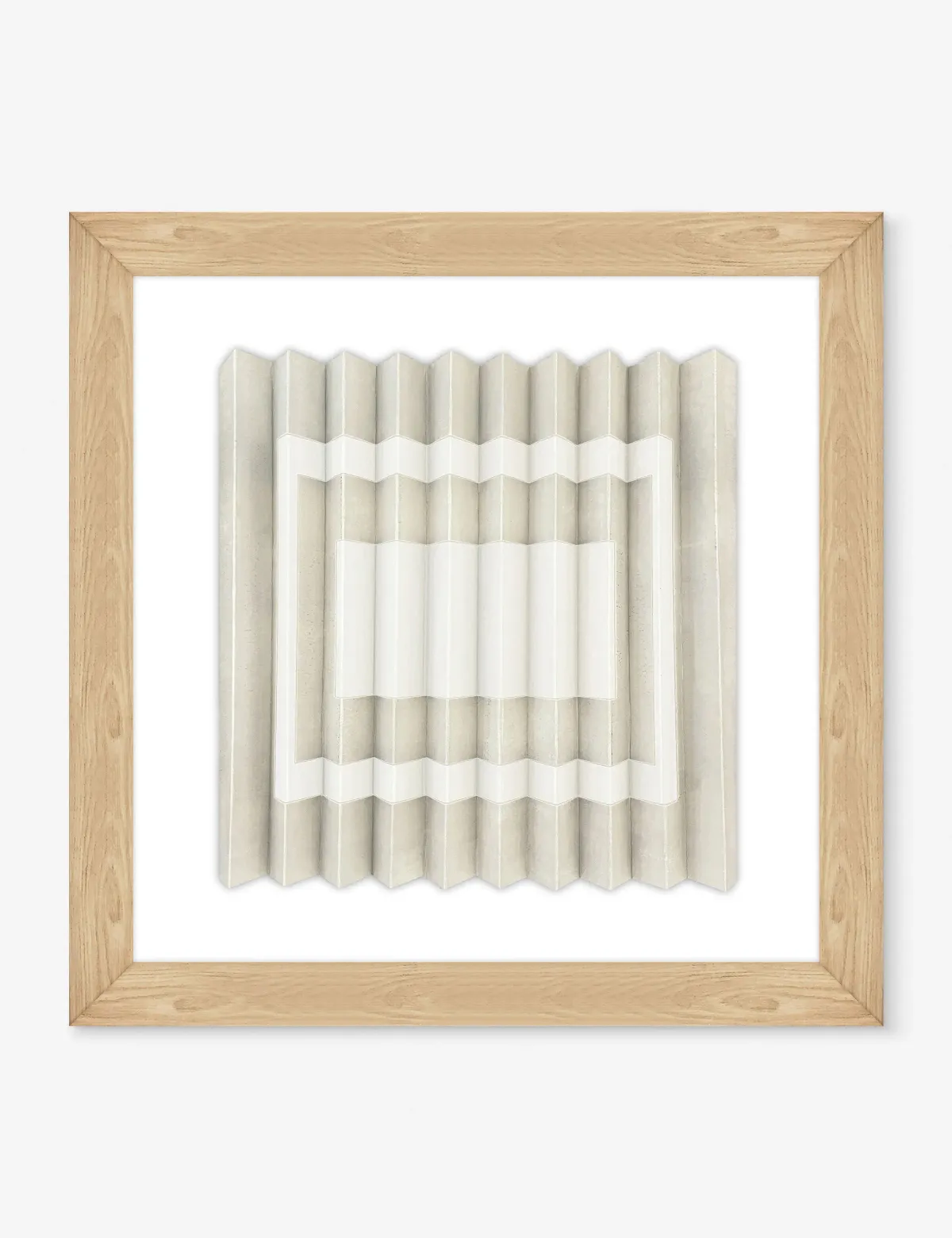 Pleated Rectangle by Bobby Berk