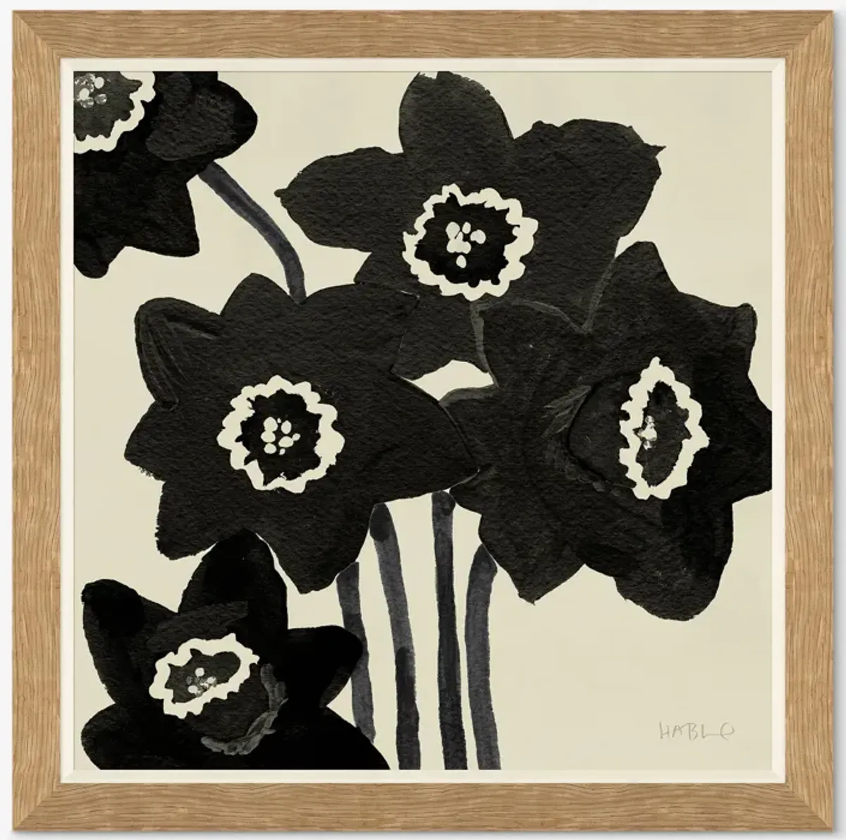 Daffodils Wall Art by Susan Hable