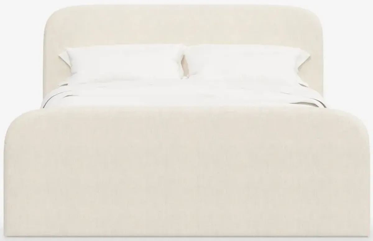 Nabiha Bed With Footboard