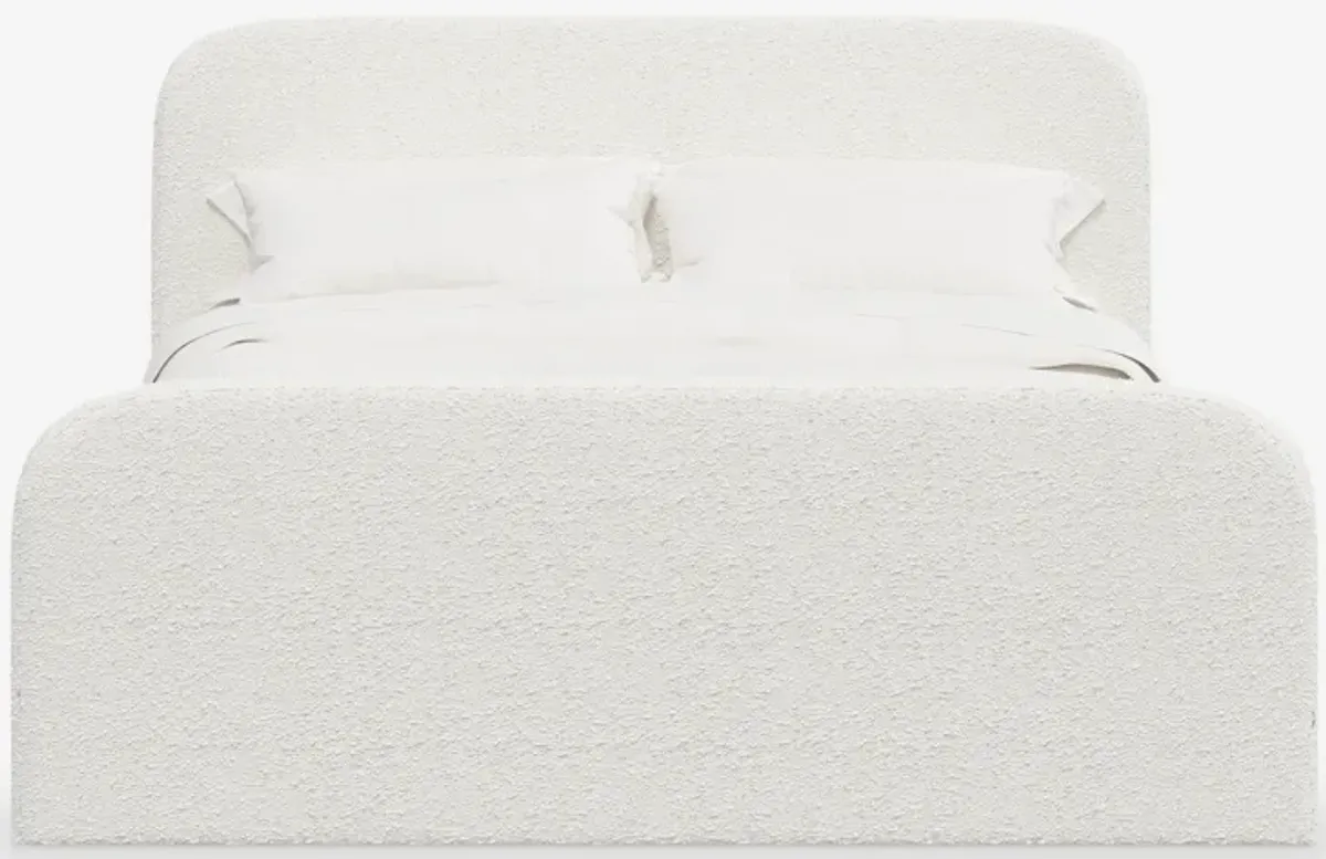Nabiha Bed With Footboard