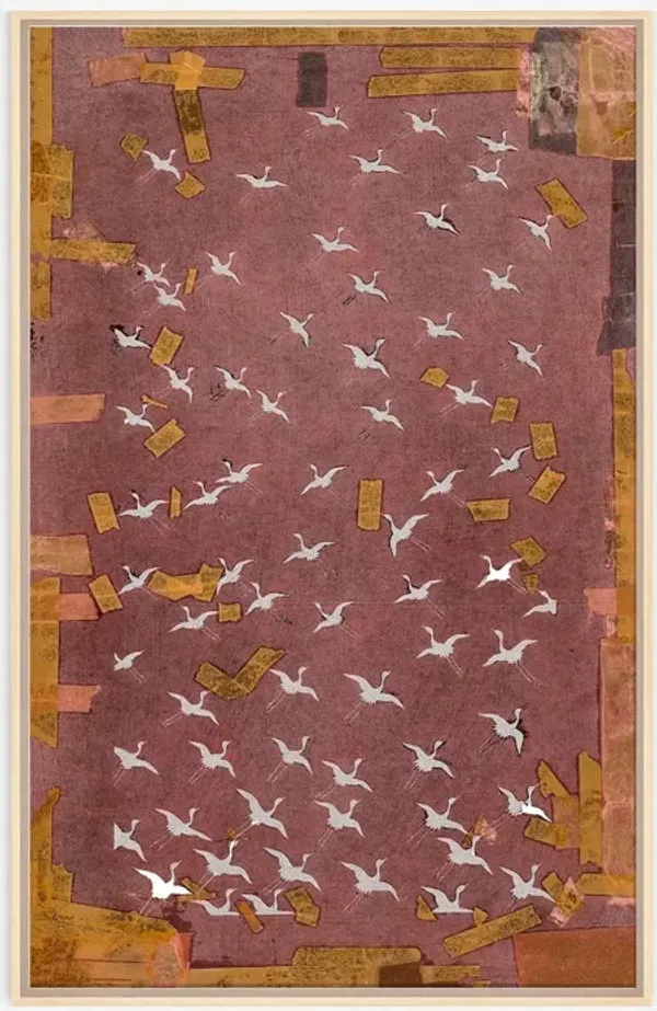 Crane Stencil 1 Wall Art by ZBC House