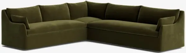 Portola Slipcover Corner Sectional Sofa