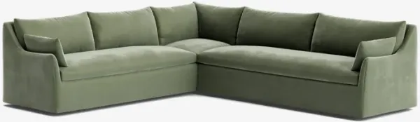 Portola Slipcover Corner Sectional Sofa