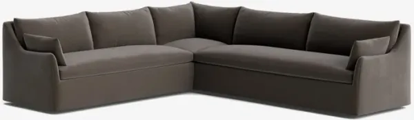 Portola Slipcover Corner Sectional Sofa