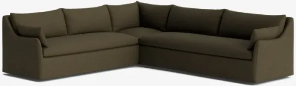 Portola Slipcover Corner Sectional Sofa