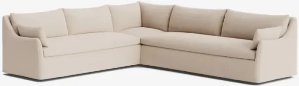 Portola Slipcover Corner Sectional Sofa