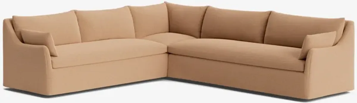 Portola Slipcover Corner Sectional Sofa
