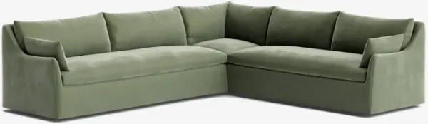Portola Slipcover Corner Sectional Sofa