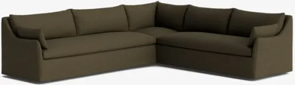Portola Slipcover Corner Sectional Sofa
