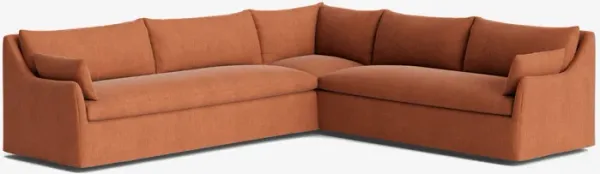Portola Slipcover Corner Sectional Sofa