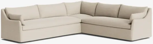 Portola Slipcover Corner Sectional Sofa