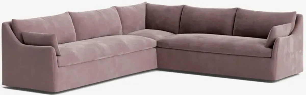 Portola Slipcover Corner Sectional Sofa