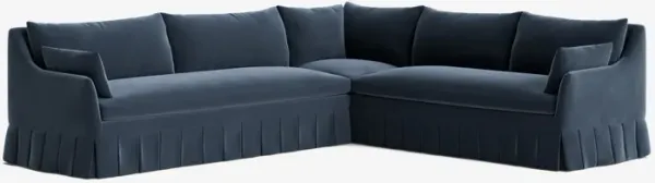 Portola Pleated Sectional Sofa