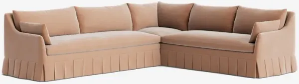 Portola Pleated Sectional Sofa