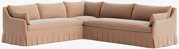 Portola Pleated Sectional Sofa