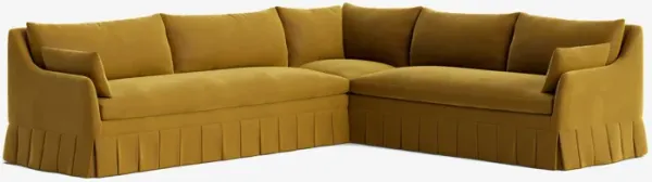 Portola Pleated Sectional Sofa