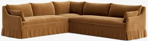 Portola Pleated Sectional Sofa