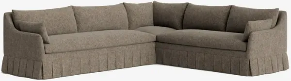 Portola Pleated Sectional Sofa