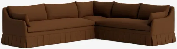 Portola Pleated Sectional Sofa