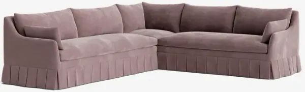 Portola Pleated Sectional Sofa