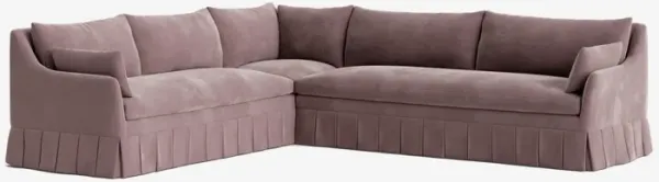 Portola Pleated Sectional Sofa