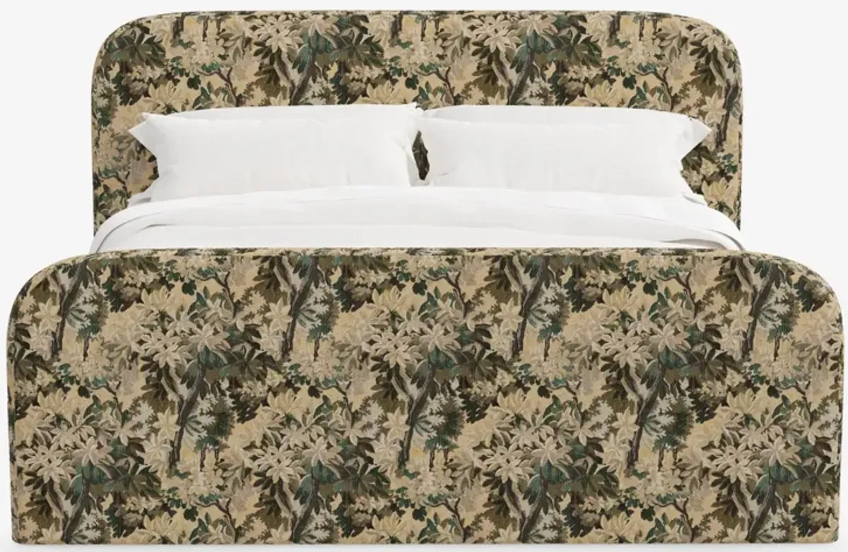 Nabiha Bed With Footboard