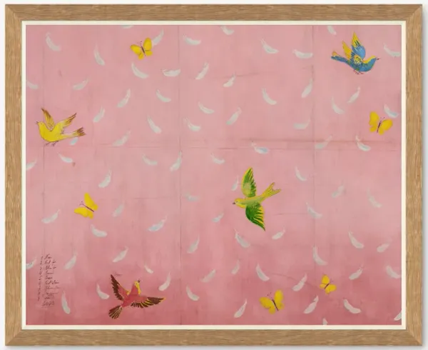 Feathers Print by Paule Marrot