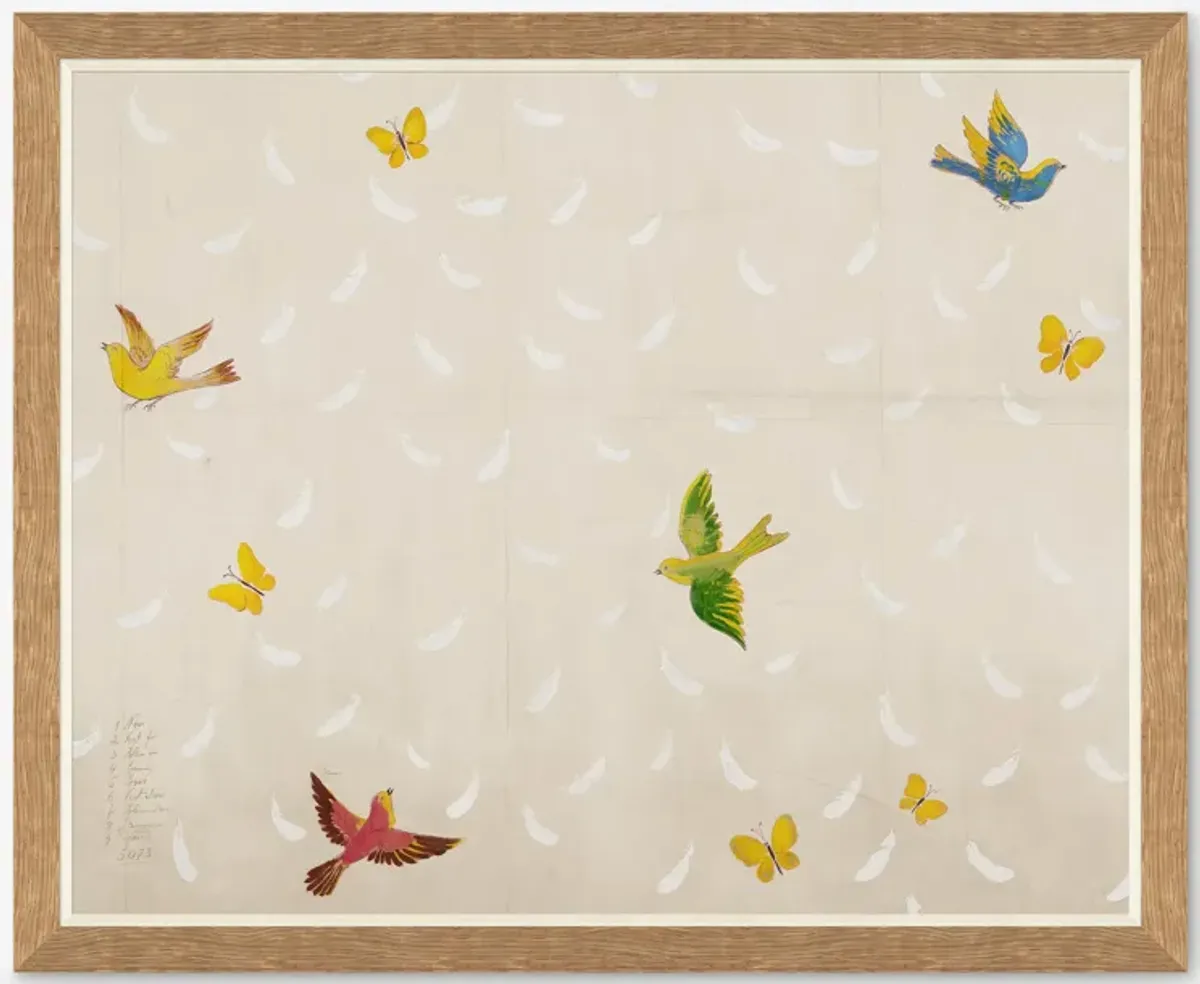 Feather Print by Paule Marrot