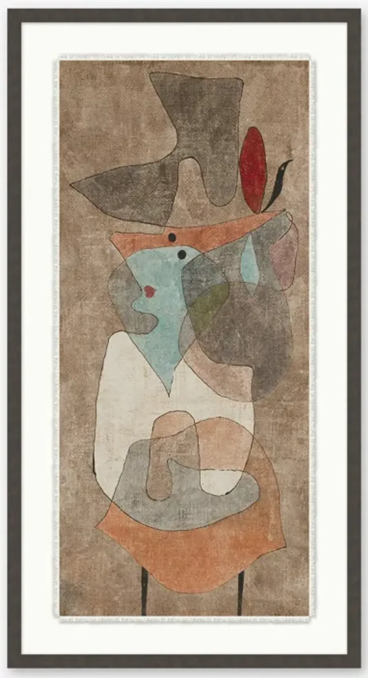 Linen Figure Wall Art