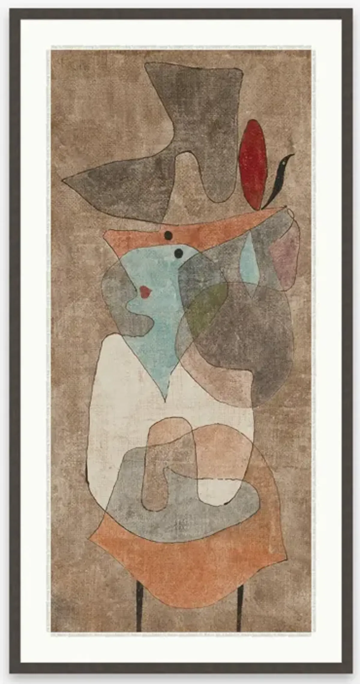 Linen Figure Wall Art