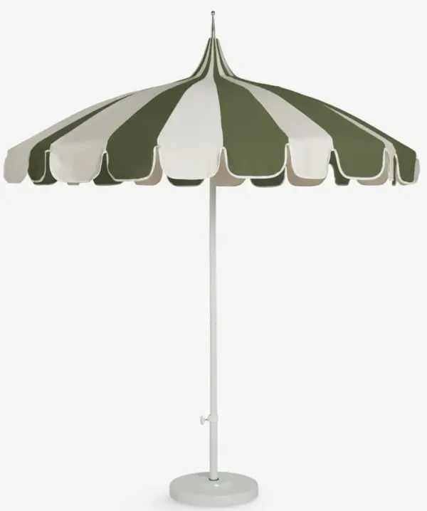 Aamu 8'6" Pagoda Outdoor Umbrella by Sarah Sherman Samuel