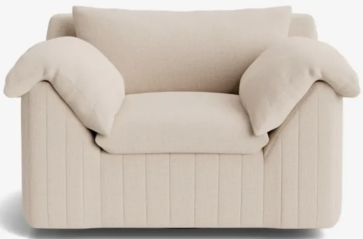 Yucca Swivel Chair by Carly Cushnie