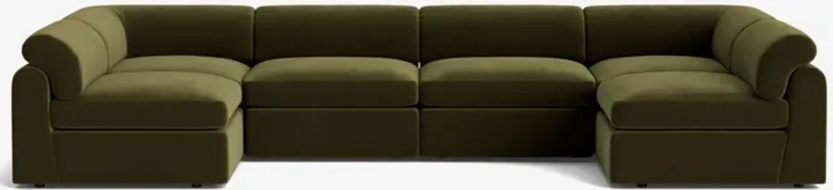 Kingaby Modular U-Shaped Sectional Sofa