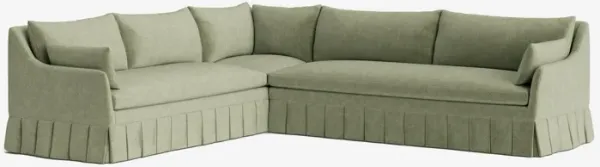 Portola Pleated Sectional Sofa