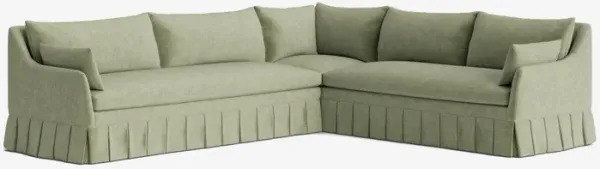 Portola Pleated Sectional Sofa