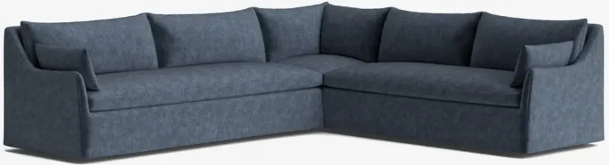 Portola Slipcover Corner Sectional Sofa