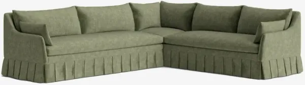 Portola Pleated Sectional Sofa