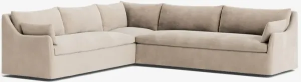 Portola Slipcover Corner Sectional Sofa