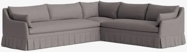 Portola Pleated Sectional Sofa
