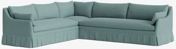 Portola Pleated Sectional Sofa