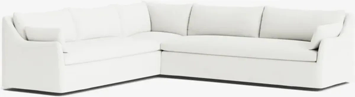 Portola Slipcover Corner Sectional Sofa