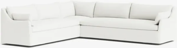 Portola Slipcover Corner Sectional Sofa