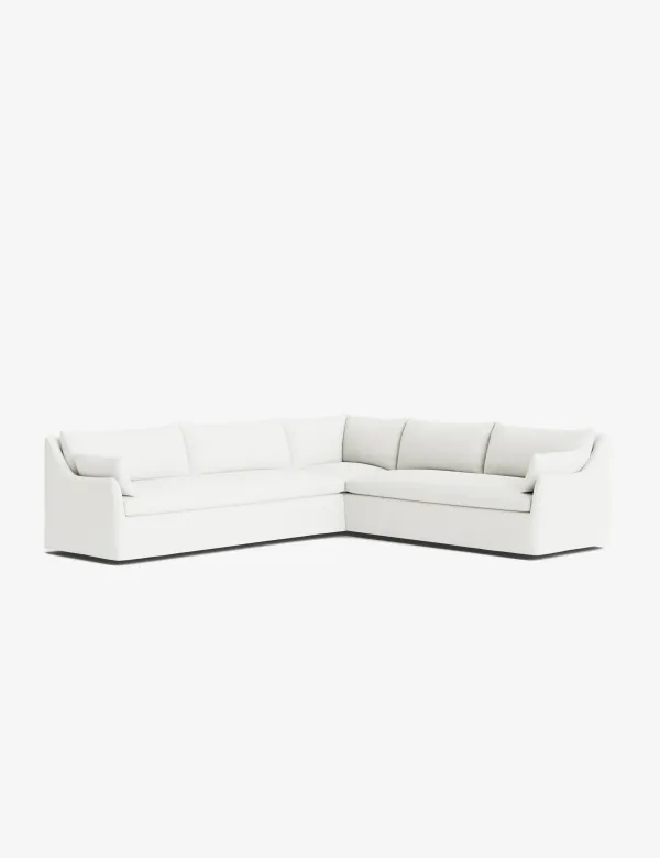 Portola Slipcover Corner Sectional Sofa