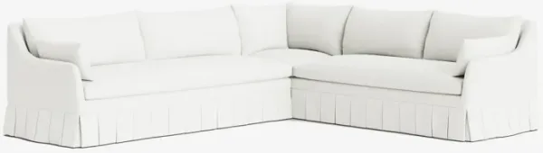 Portola Pleated Sectional Sofa