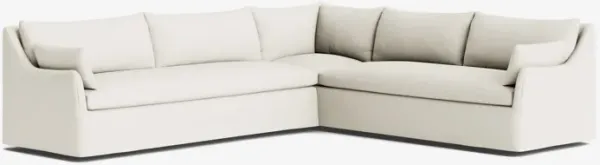 Portola Slipcover Corner Sectional Sofa
