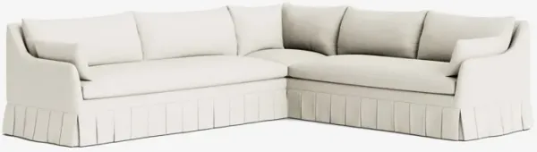Portola Pleated Sectional Sofa