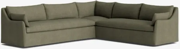 Portola Slipcover Corner Sectional Sofa