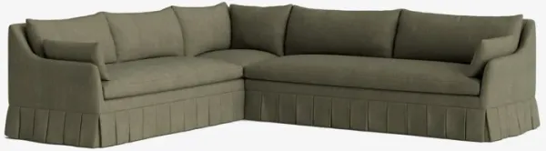 Portola Pleated Sectional Sofa