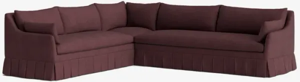 Portola Pleated Sectional Sofa
