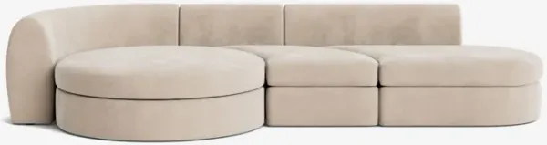Buckley Chaise Sectional Sofa